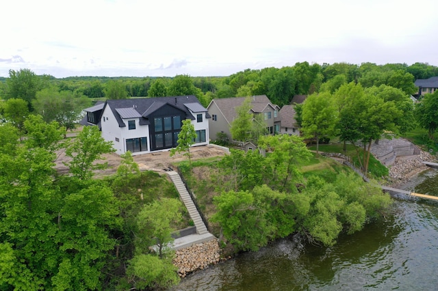11694 Indian Beach Rd, Spicer, MN 56288 - aerial view of property and surrounding area with a nearby body of water