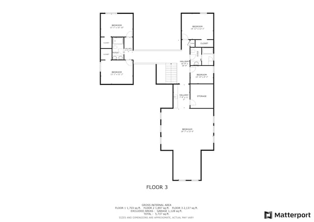 11694 Indian Beach Rd, Spicer, MN 56288 - view of room layout