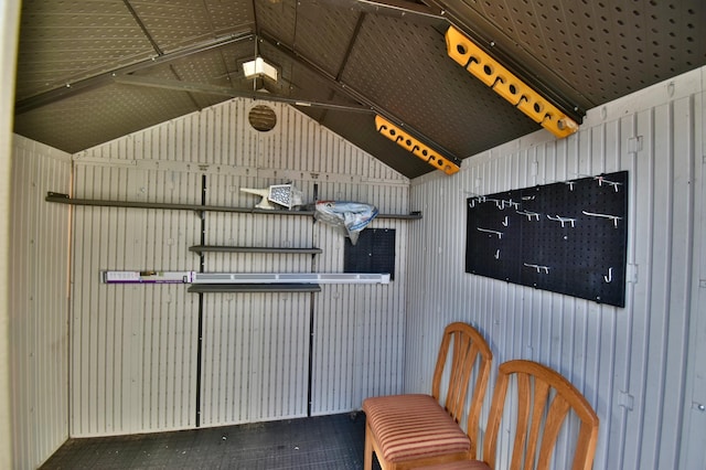 18096 Browns Lake Rd # 17, Richmond, MN 56368 - interior space featuring vaulted ceiling