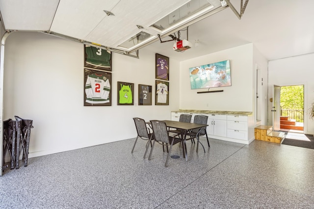 3344 26th Ave S, Saint Cloud, MN 56301 - dining room with speckle patterned floor