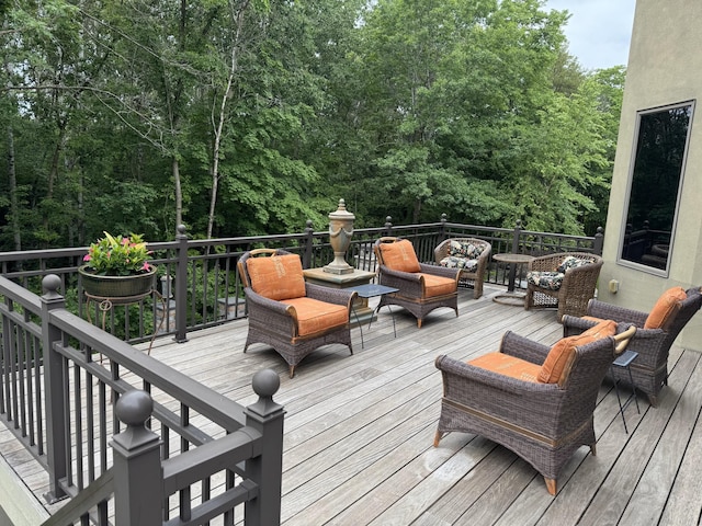 17620 Xanadu Ave, Jordan, MN 55352 - view of wooden deck