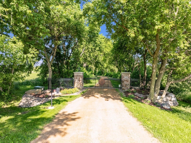 17620 Xanadu Ave, Jordan, MN 55352 - gate featuring view of wooded area
