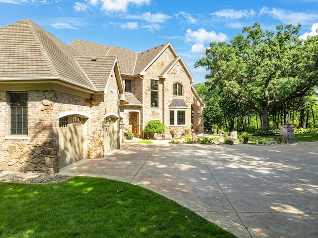 17620 Xanadu Ave, Jordan, MN 55352 - view of front of property with stone siding