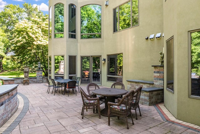 17620 Xanadu Ave, Jordan, MN 55352 - view of patio with outdoor dining area