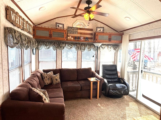 sunroom with plenty of natural light