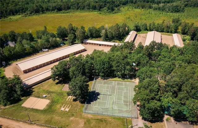 drone / aerial view