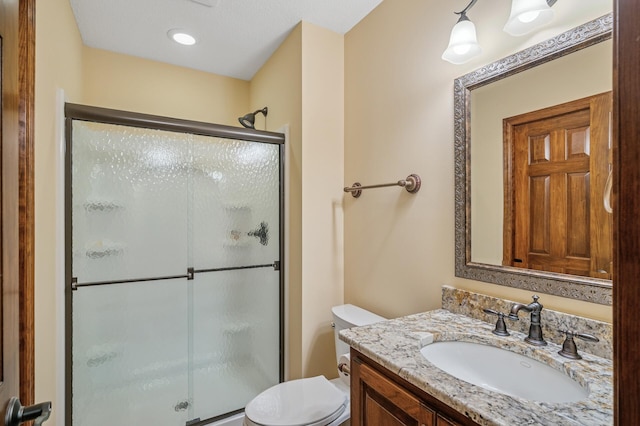 1159 Orwell Ave N, West Lakeland Twp, MN 55082 - full bath with a shower stall, vanity, and toilet