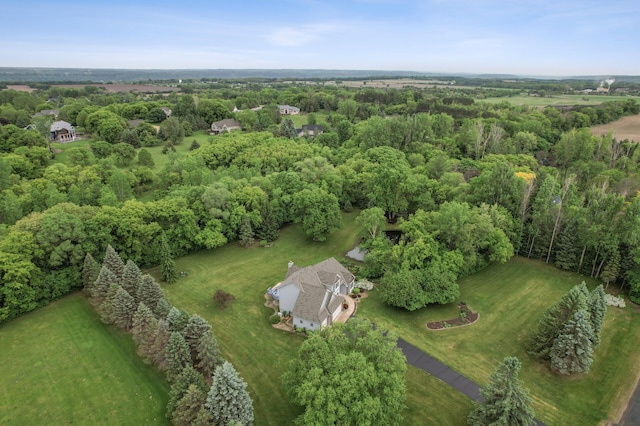 1159 Orwell Ave N, West Lakeland Twp, MN 55082 - view of property location with a heavily wooded area