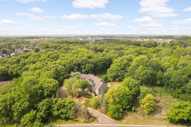 6507 Orchard Ridge Trl, Woodbury, MN 55129 - view from above of property featuring a heavily wooded area