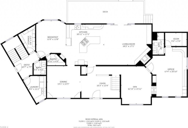 6507 Orchard Ridge Trl, Woodbury, MN 55129 - view of property floor plan