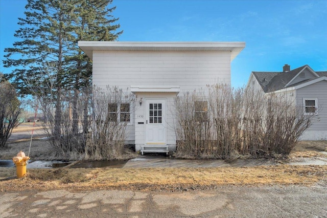 view of outbuilding with entry steps