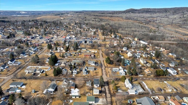 aerial view of property's location