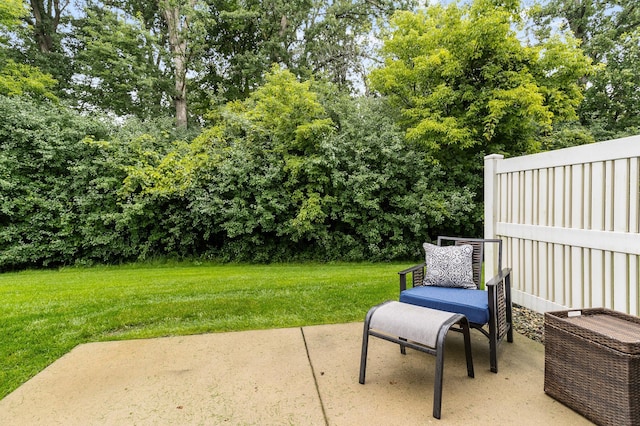 5633 200th St W Unit 1102, Farmington, MN 55024 - view of patio featuring view of scattered trees