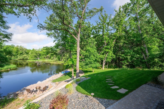 18837 Ogden St NW, Elk River, MN 55330 - view of grassy yard featuring a water view