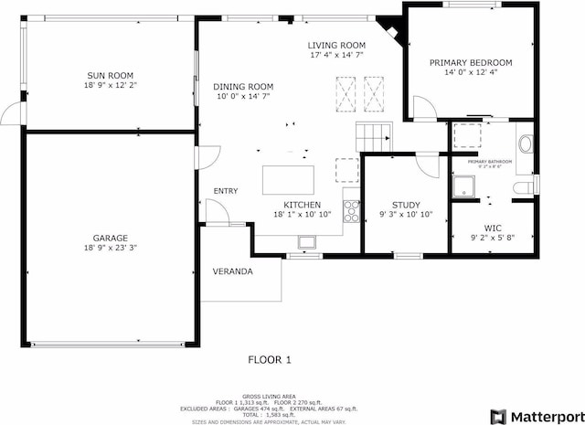 18837 Ogden St NW, Elk River, MN 55330 - room layout