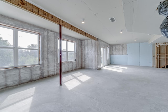 15485 Jersey Ave S, Savage, MN 55378 - unfurnished room featuring unfinished concrete flooring