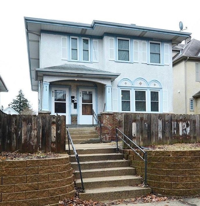 918 Queen Ave N, Minneapolis, MN 55411 - view of front of property featuring stucco siding