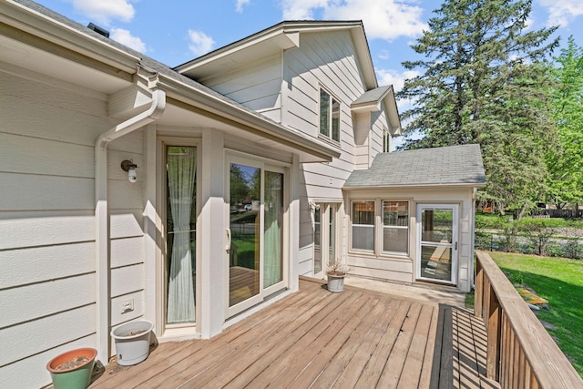 view of deck