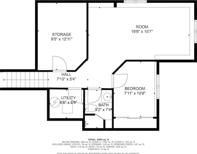 floor plan / room layout
