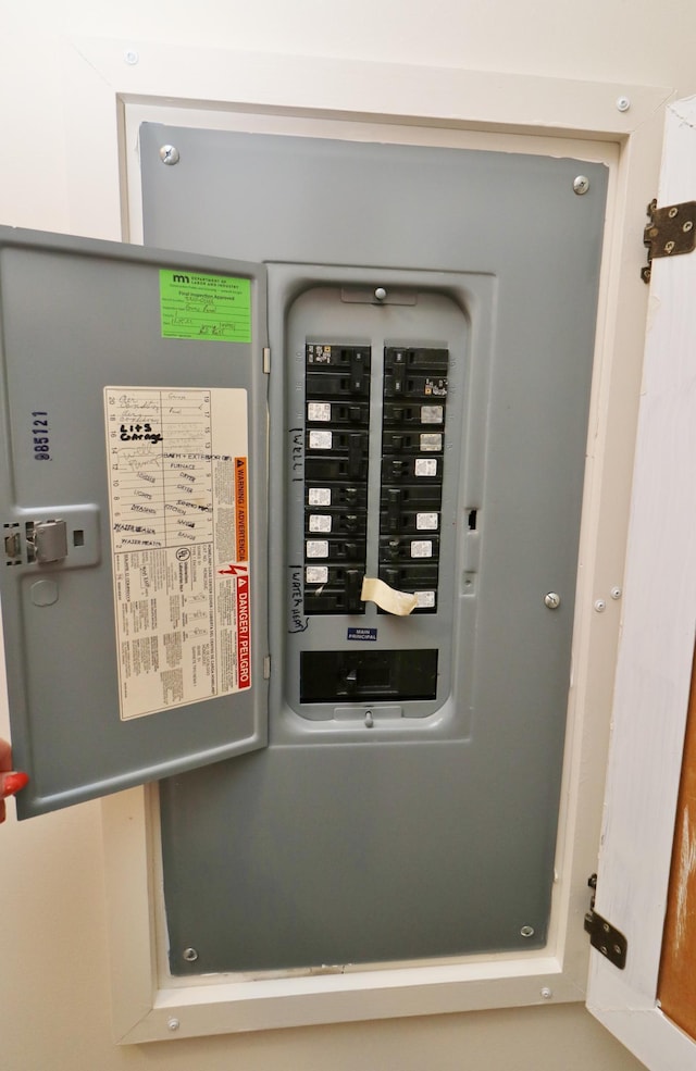 6304 Chickadee Ln SW, Alexandria, MN 56308 - utility room with electric panel