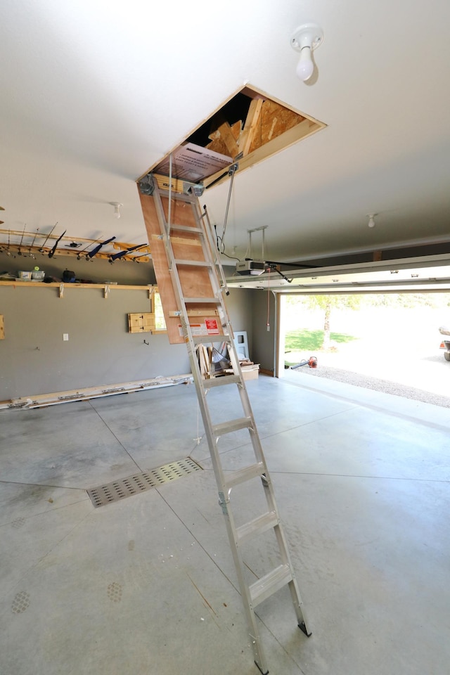 6304 Chickadee Ln SW, Alexandria, MN 56308 - garage featuring a garage door opener