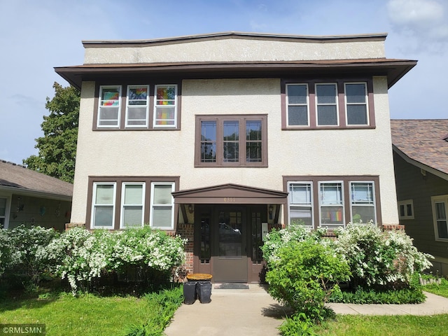 4311 Minnehaha Ave Unit 1, Minneapolis, MN 55406 - view of front of house with stucco siding