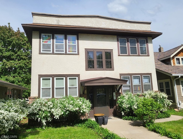 4311 Minnehaha Ave Unit 1, Minneapolis, MN 55406 - view of front of house featuring stucco siding