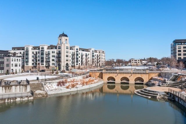 property view of water