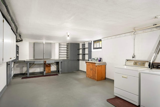 5352 15th Ave S, Minneapolis, MN 55417 - below grade area with independent washer and dryer and baseboards