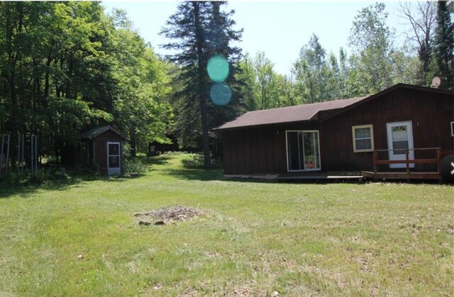42491 432nd Ln, Aitkin, MN 56431 - view of yard with a shed and an outbuilding