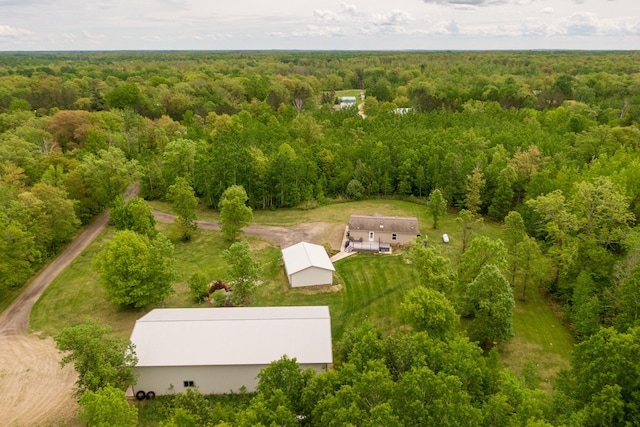 42479 US-71, Laporte, MN 56461 - aerial view of property and surrounding area with a heavily wooded area