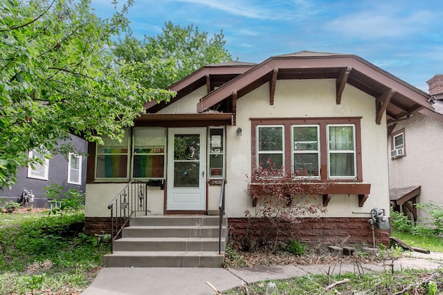 3418 Logan Ave N, Minneapolis, MN 55412 - view of front facade with stucco siding