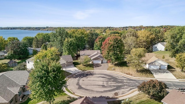 108 Serenity Cir, Buffalo, MN 55313 - aerial perspective of suburban area with a nearby body of water