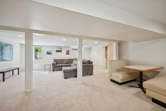 4336 Aldrich Ave S, Minneapolis, MN 55409 - living room with light carpet and recessed lighting