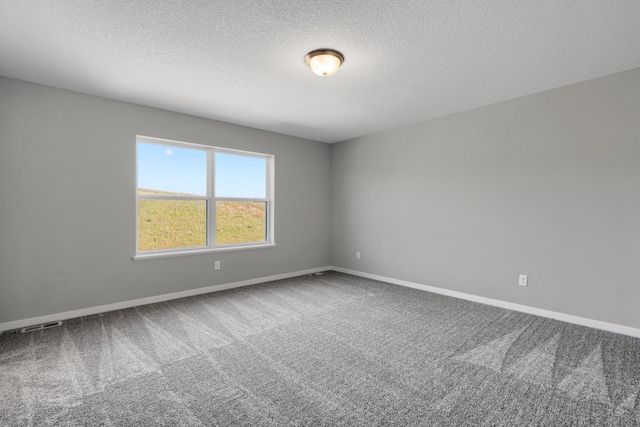 15676 71st St NE, Otsego, MN 55330 - carpeted empty room featuring baseboards, a textured ceiling, and visible vents