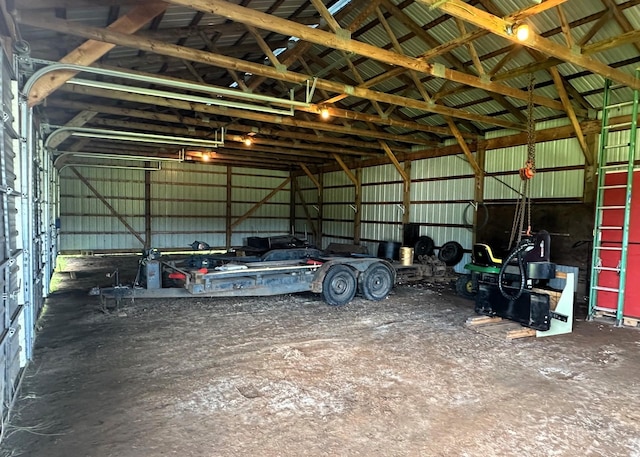 16335 County Road 2, Brainerd, MN 56401 - garage featuring metal wall