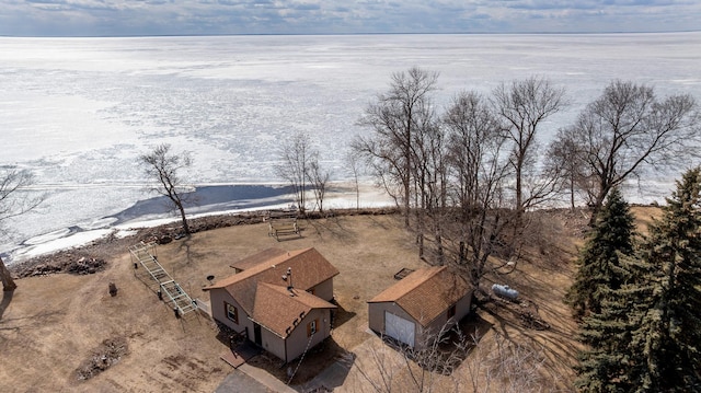 5591 Wildwood Ave, Isle, MN 56342 - view from above of property
