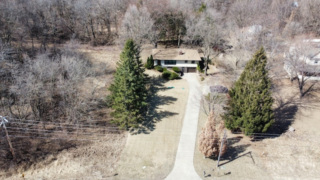 aerial view
