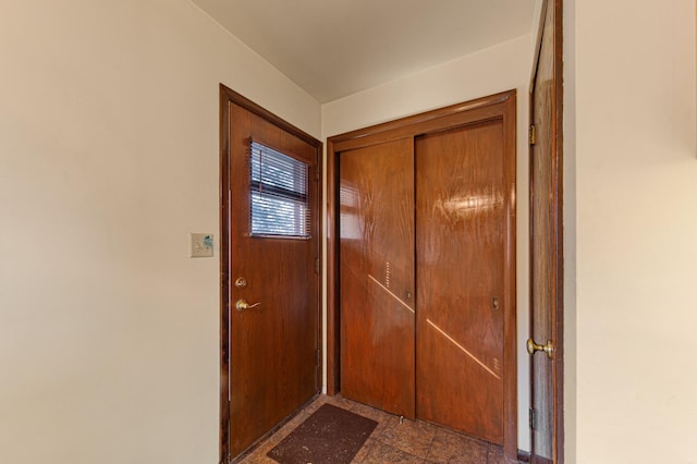 view of doorway to outside