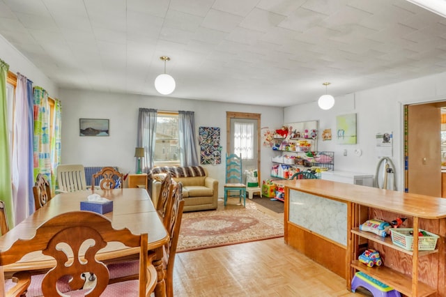view of dining room