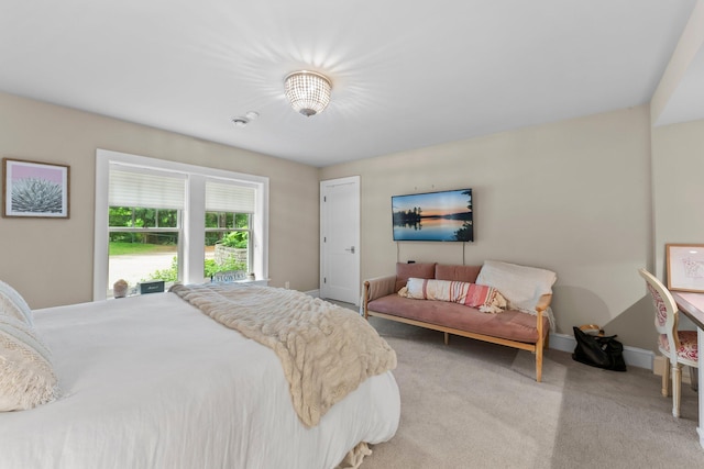 6601 Blackfoot Pass, Edina, MN 55439 - bedroom featuring light carpet and baseboards