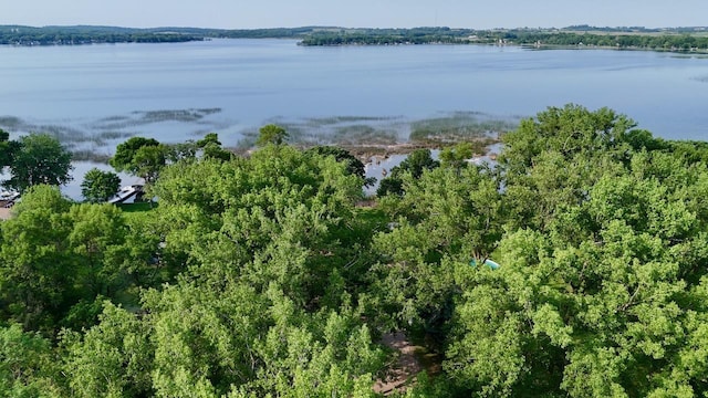 25234 Wall Lake Loop, Fergus Falls, MN 56537 - aerial view of property and surrounding area featuring a nearby body of water