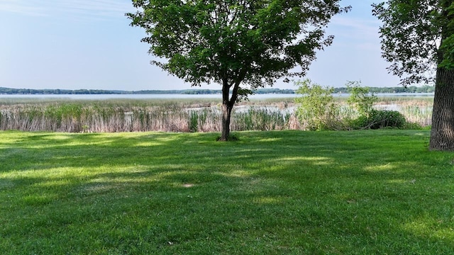 25234 Wall Lake Loop, Fergus Falls, MN 56537 - view of grassy yard with a water view