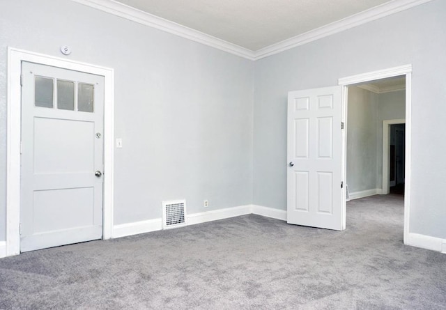 665 Bedford St, Saint Paul, MN 55130 - empty room with carpet floors and ornamental molding