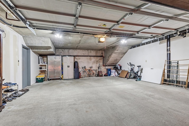 294 Spring St, Saint Paul, MN 55102 - garage featuring a garage door opener