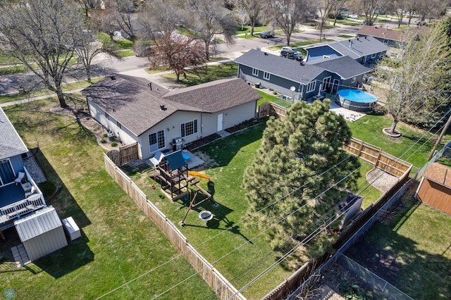 1922 18th St S, Fargo, ND 58103 - view from above of property