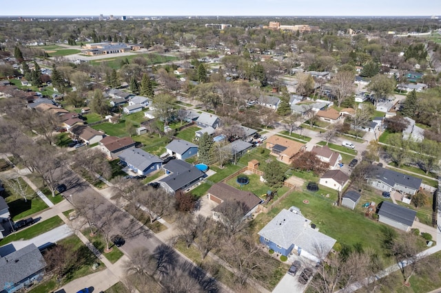 1922 18th St S, Fargo, ND 58103 - aerial overview of property's location featuring nearby suburban area
