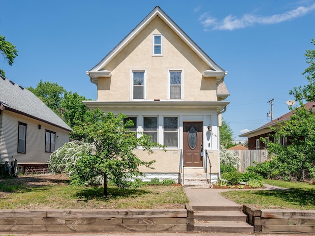 115 Geranium Ave W, Saint Paul, MN 55117 - view of front facade featuring entry steps and stucco siding