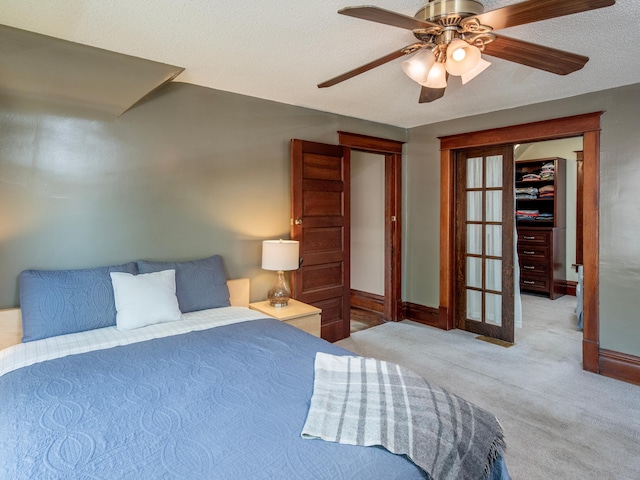 115 Geranium Ave W, Saint Paul, MN 55117 - carpeted bedroom featuring ceiling fan and baseboards