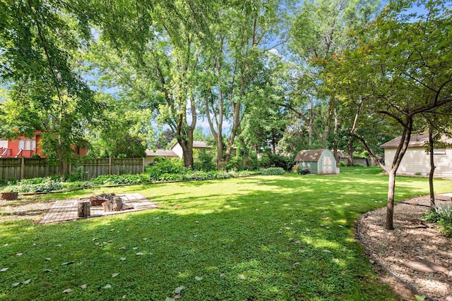 113 Oak Ave SW, Saint Michael, MN 55376 - view of yard with a storage unit